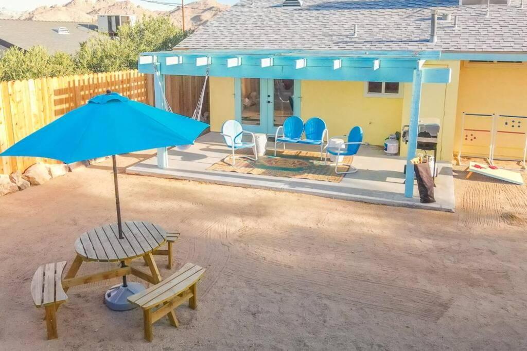 New! Jt Sunshine House Cozy, Artsy & Comfy, Dog Friendly, 3Bd Vila Joshua Tree Exterior foto